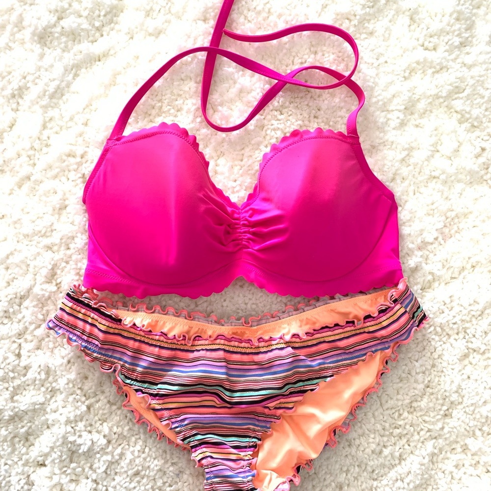 Victoria’s Secret bikini top.